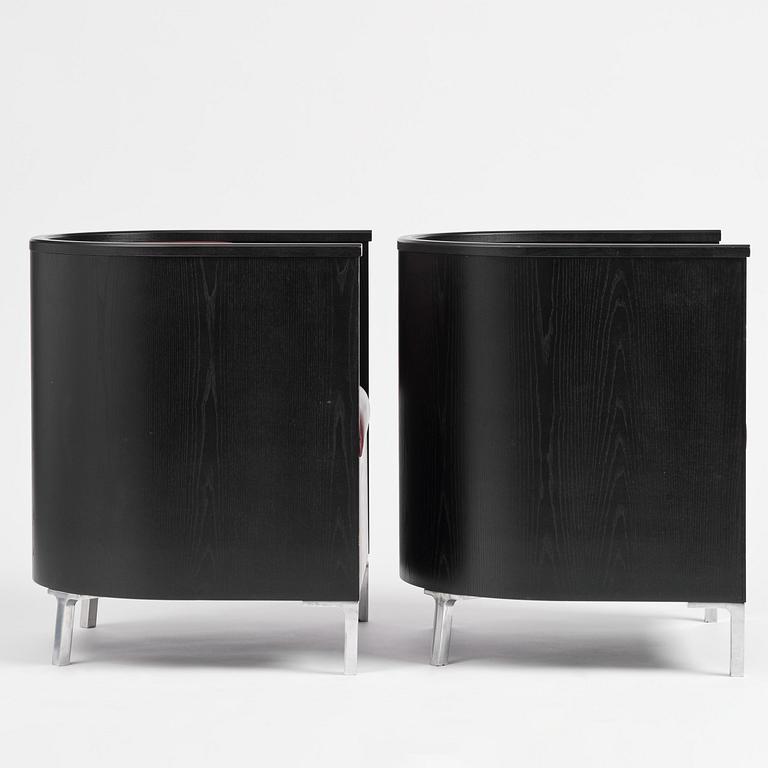 Mats Theselius, a pair of “Theselius Trä” armchairs, Källemo, Värnamo, post 2007.