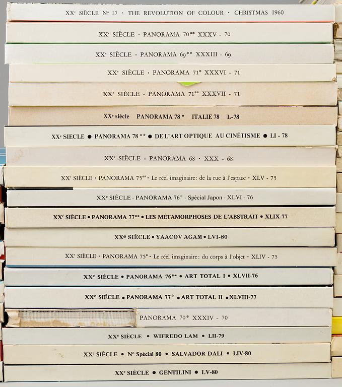 XX:e SIÈCLE, G.di San Lazzaro, 54 vol, 1957-1980.