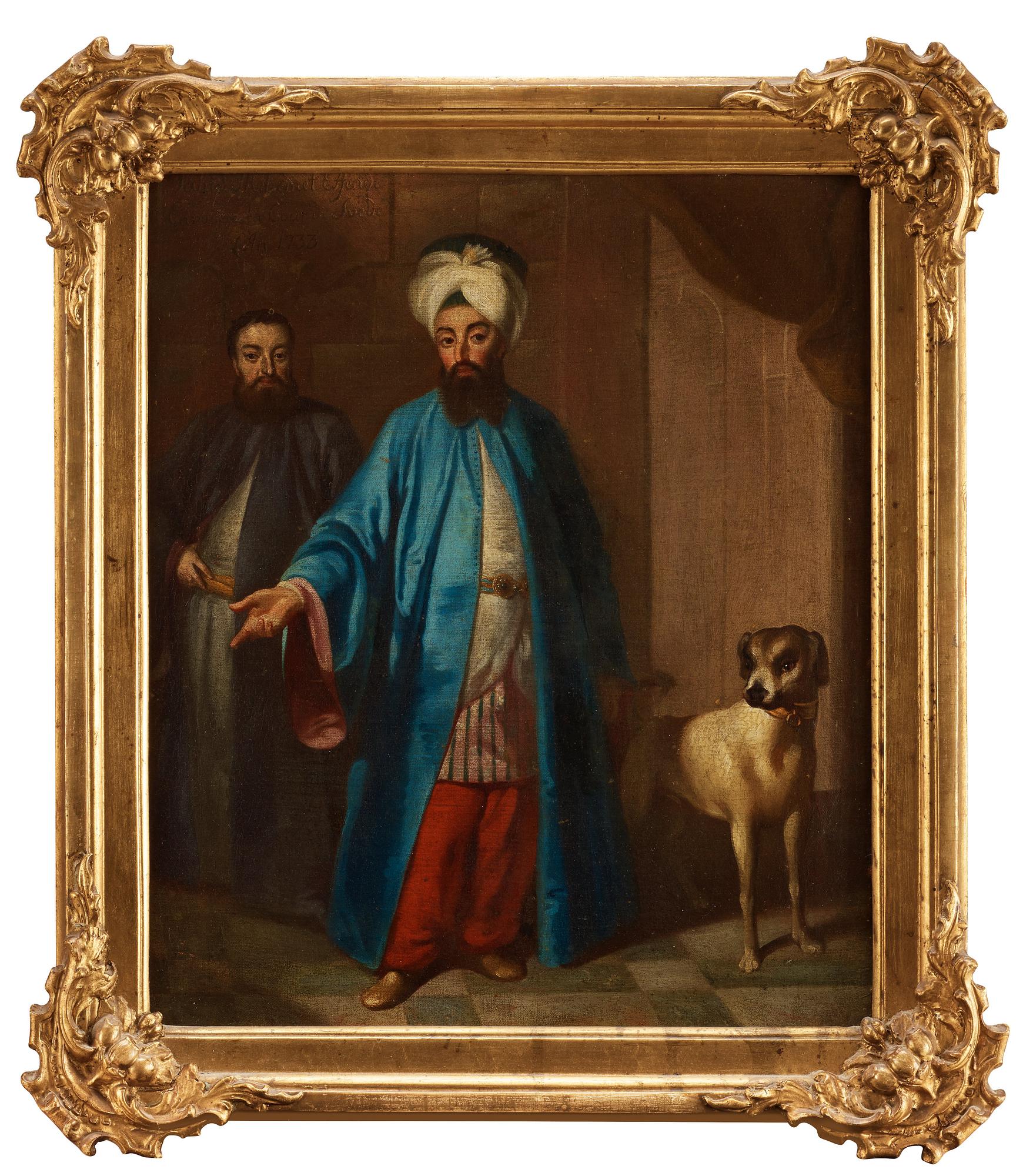 Georg Engelhard Schröder, Said Efendi in Stockholm 1733.