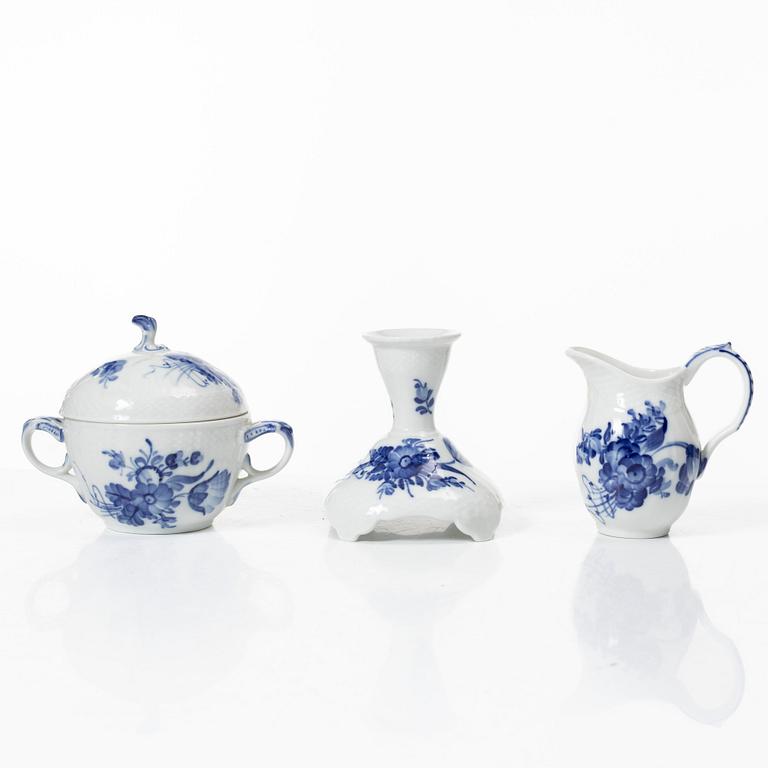 Royal Copenhagen, A 32-piece porcelain "Blue Flower" coffee service, Royal Copenhagen, Denmark.