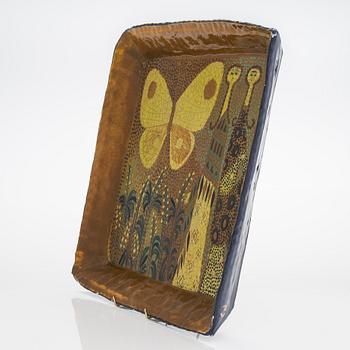 Birger Kaipiainen, koristevati, kivitavaraa, signeerattu Kaipiainen.