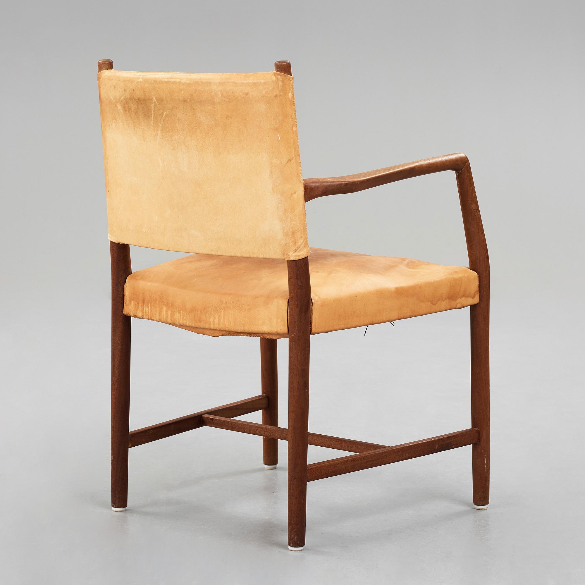 HANS J WEGNER, an armchair, Plan møbler for Jydsk tlf, Denmark 1938-41.