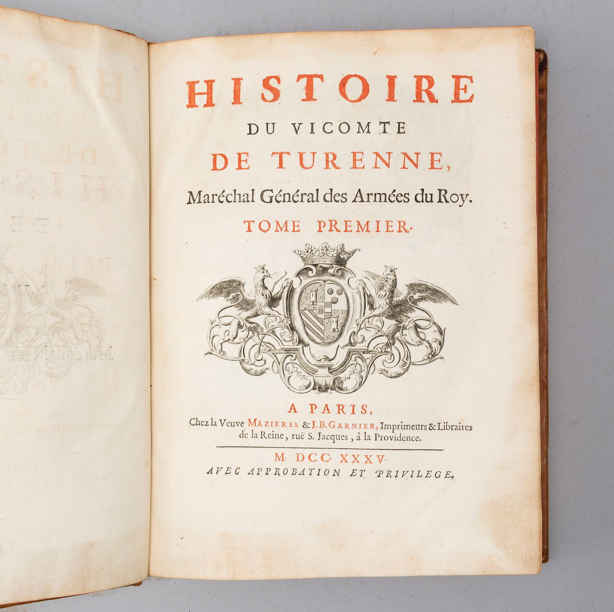 BOOK, With 13 engraved plates.