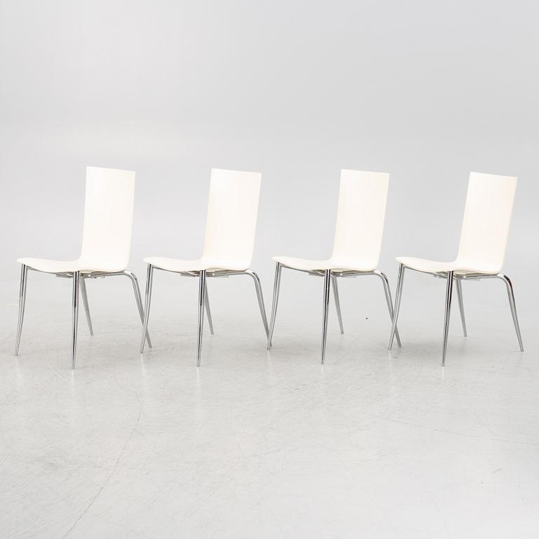 Philippe Starck, stolar, 4 st, "Olly Tango", Driade Aleph, Italien.