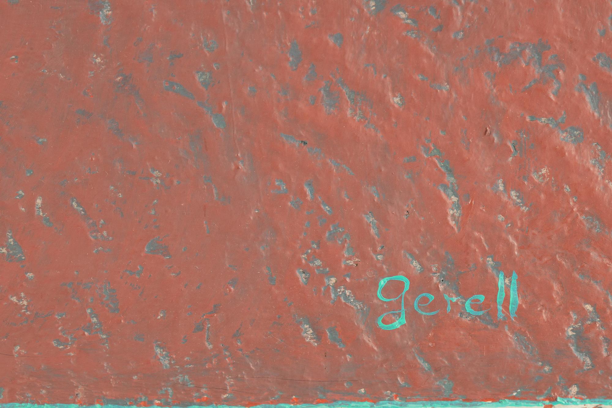 Greta Gerell, oil on canvas, signed.