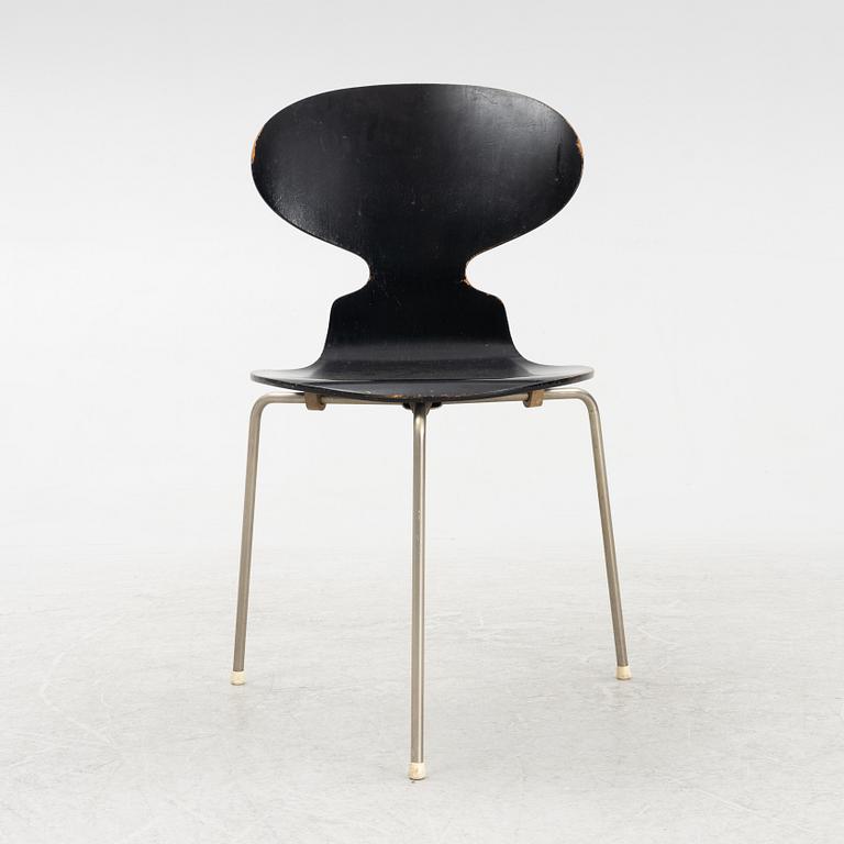 Arne Jacobsen, a 'Myran' chair, Fritz Hansen, Denmark, 1950's.