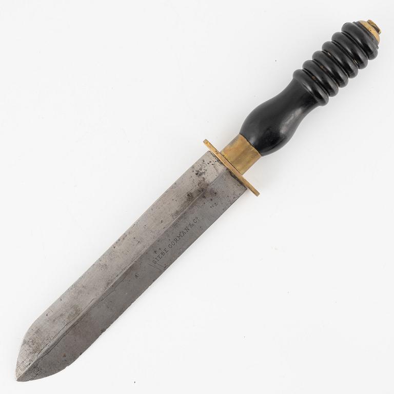 Adiving knife, Siebe Gorman & Co, early 20th century.