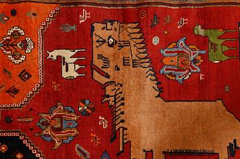 MATTA, Gashgai, sent 1900-tal, 200x130 cm.