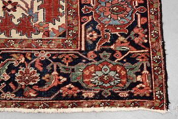 Matta, antik Heris, ca 375 x 280,5 cm.