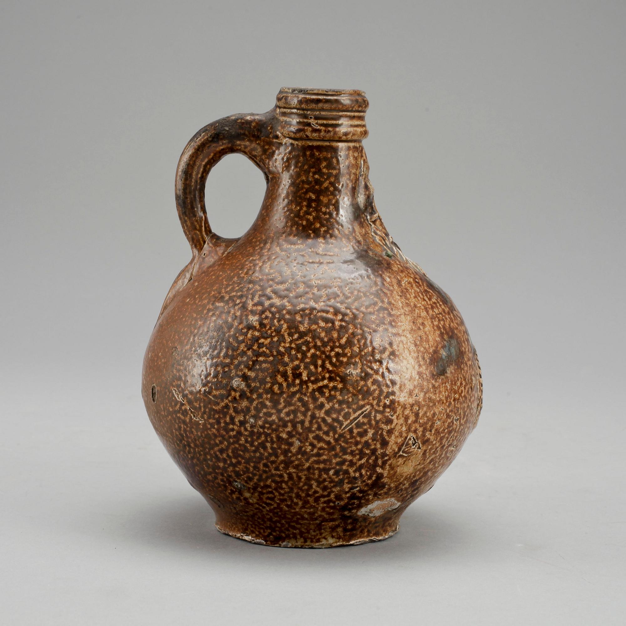 BARTMANKRUS, stengods, Tyskland troligen 1600-tal.