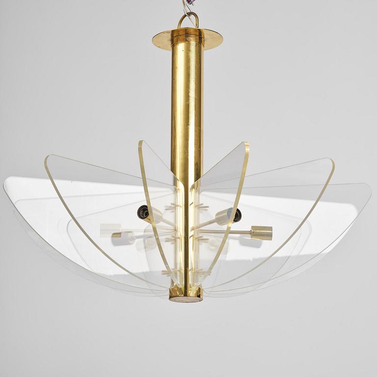 Hans-Agne Jakobsson, a rare ceiling lamp model "C 2438", Hans-Agne Jakobsson AB, Markaryd, 1970s.