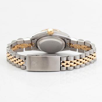 Rolex, Oyster Perpetual, Datejust, "Diamond Dial", rannekello, 26 mm.