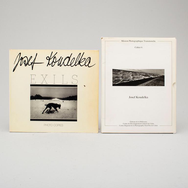 PHOTOBOOKS, 2 books by Josef Kodelka.
