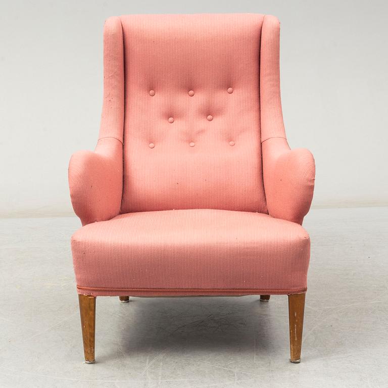 An 'Oscar' easy chair by Carl Malmsten.