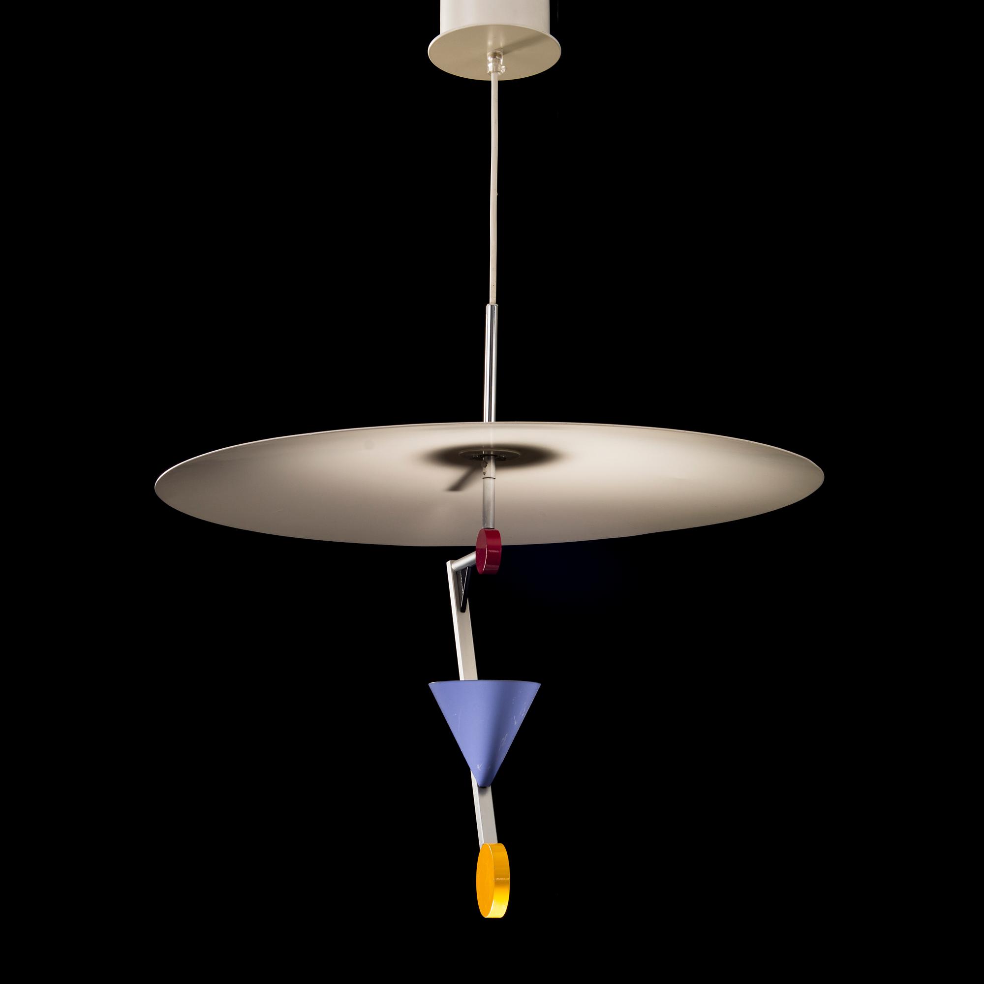 A "Halo there" ceiling light, Boréns, 1980s.