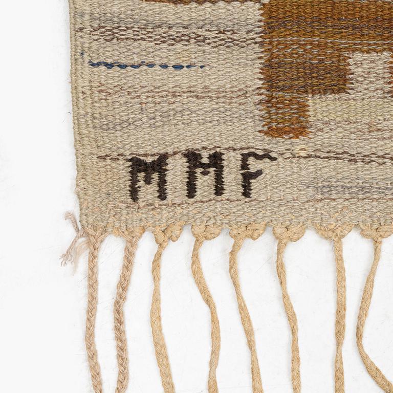 Märta Måås-Fjetterström, a carpet, 'Höstmattan', flat weave, c. 310 x 211 cm, signed MMF.