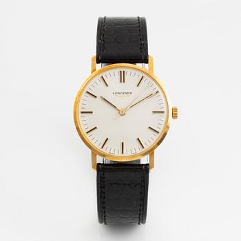 Longines, wristwatch, 34 mm.