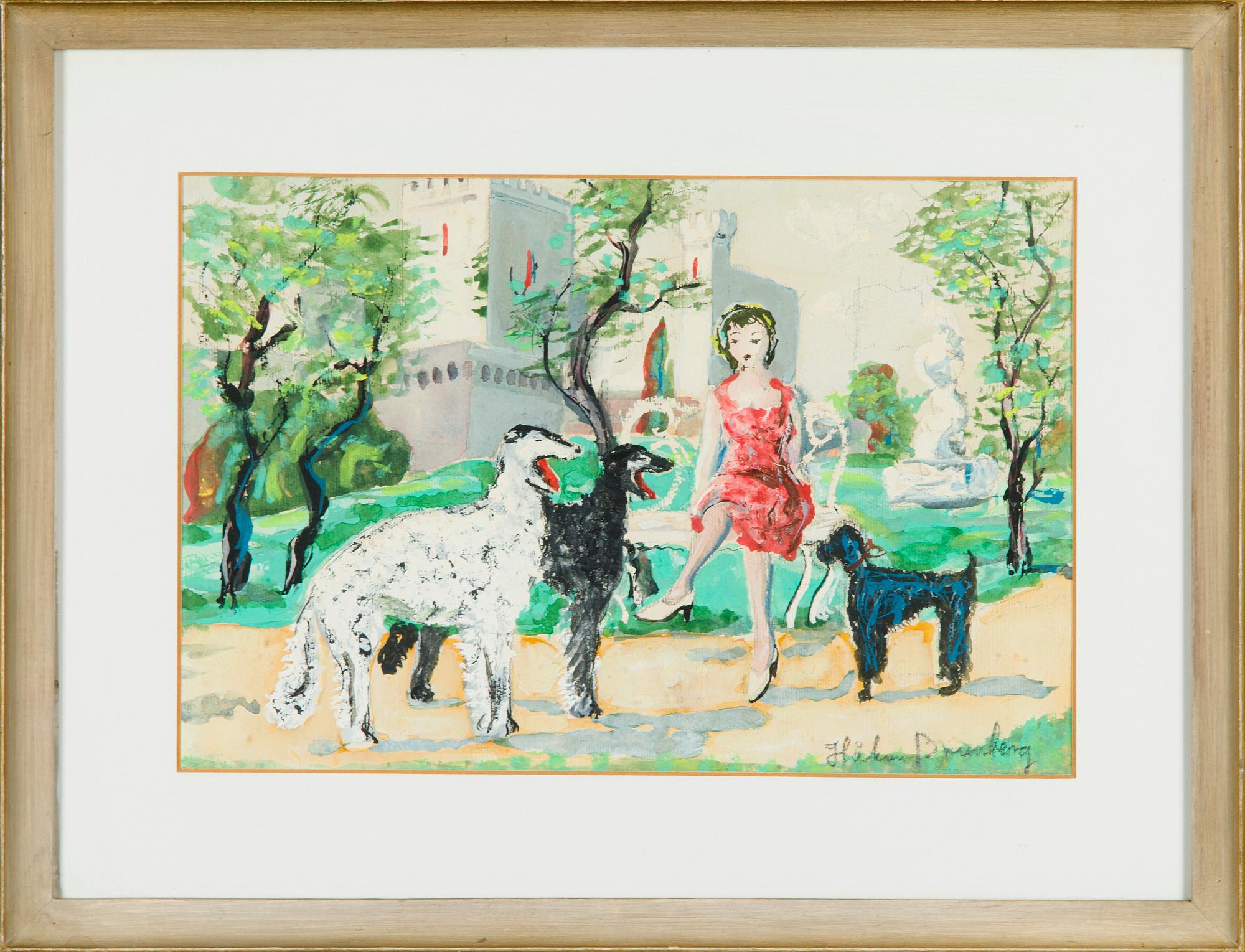 Håkan Brunberg, Flicka med Hundar.