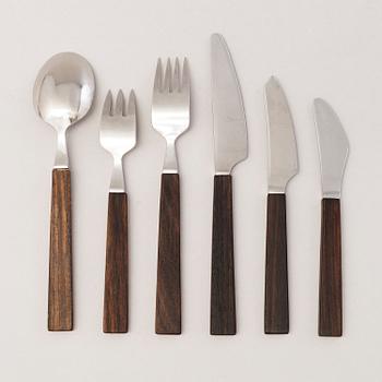 BERTEL GARDBERG, A 45-piece set of "Triennale" cutlery for Fiskars and Hackman, Finland.