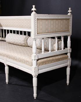 SOFFA. Gustaviansk stil, 1800-tal.