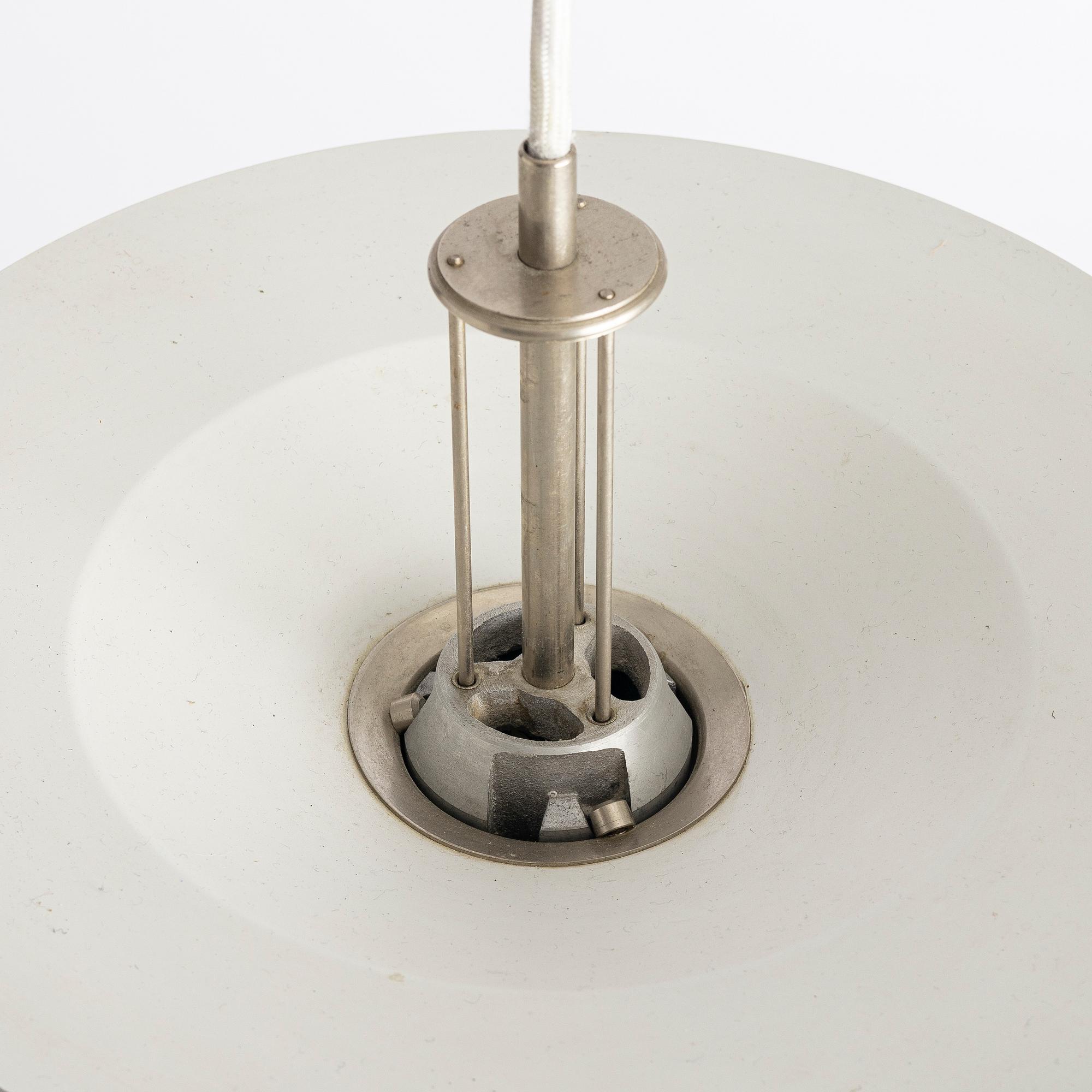 Poul Henningsen, a 'Kontrast' ceiling lamp, Louis Poulsen, Denmark.