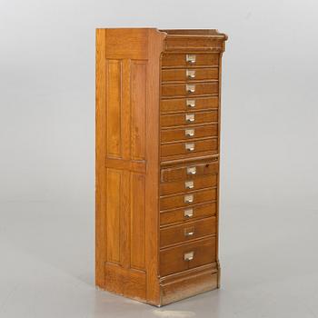 An early 1900's filing cabinet.