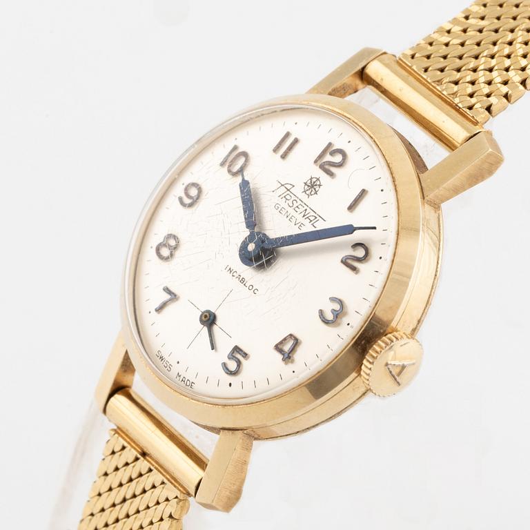 Arsenal, wristwatch, 22 mm.