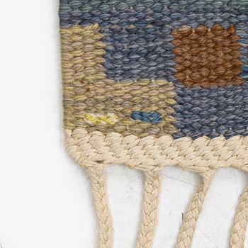 Märta Måås-Fjetterström, a carpet, 'Blå natt och dag', flat weave, c. 300 x 192 cm, signed MMF.