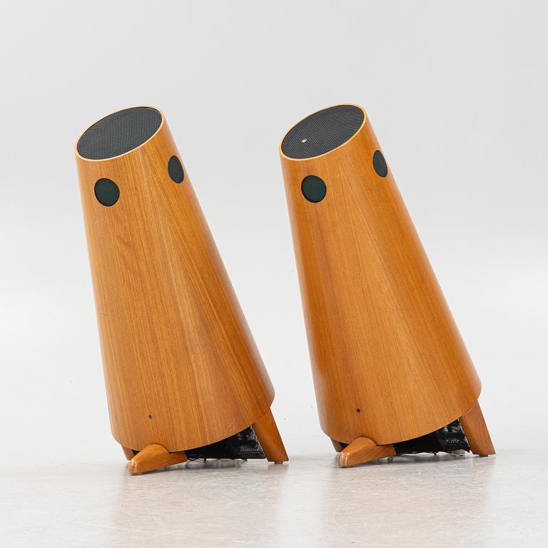 Stig Carlsson, ”Kolboxen", högtalare ett par, 1959-62.