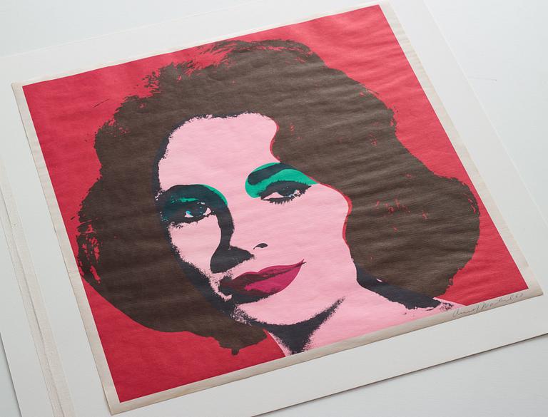 Andy Warhol, "Liz".