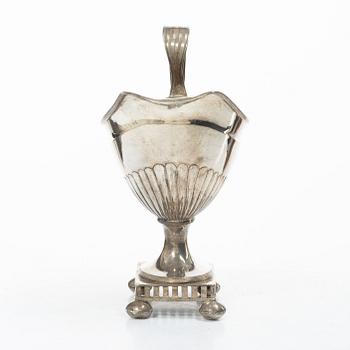 Gräddkanna, silver, empire, Lars Broman, Borgå (1797-1843).
