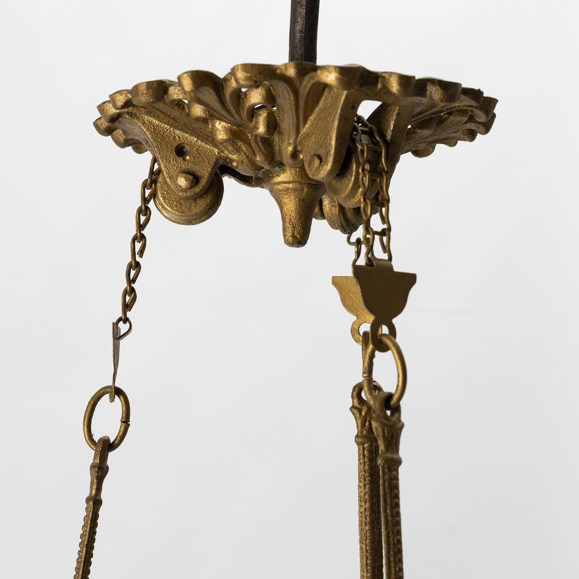 Takfotogenlampa, jugend, omkring 1900.