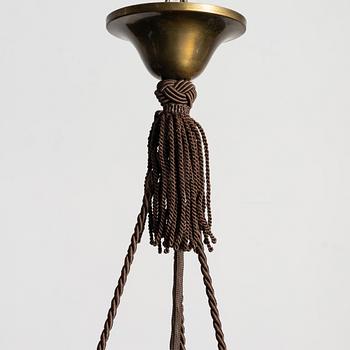 Harald Notini, a ceiling lamp model "10074", Arvid Böhlmarks Lampfabrik, Stockholm, 1930s.