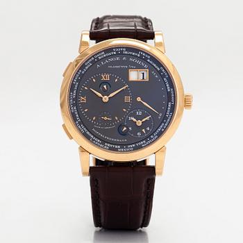 A. Lange & Söhne, Lange 1 Time Zone, wristwatch, 42 mm.