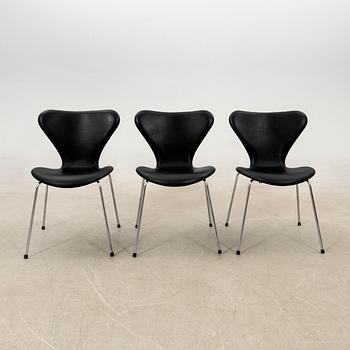 Arne Jacobsen, stolar 6 st för Fritz Hansen Danmark.