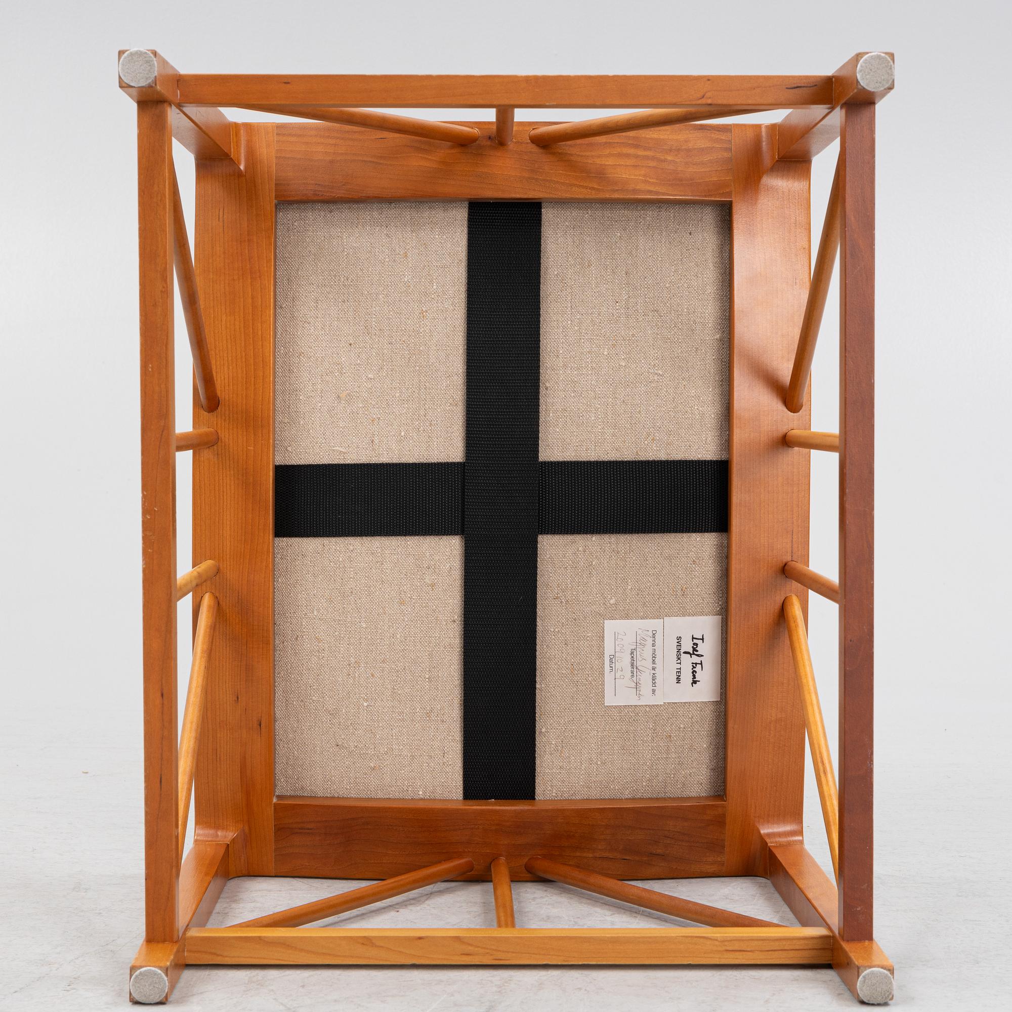 Josef Frank, pall, modell 1063 "Tutankhamon". Firma Svenskt Tenn, 2009.