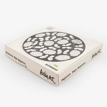 Birger Kaipiainen, a ceramic 'Butterfly' plate for Arabia Art 1982, signed and numbered II 0/300.