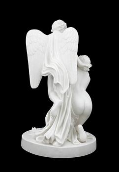 FIGURIN, parian. Gustafsberg. Märkt 1928.