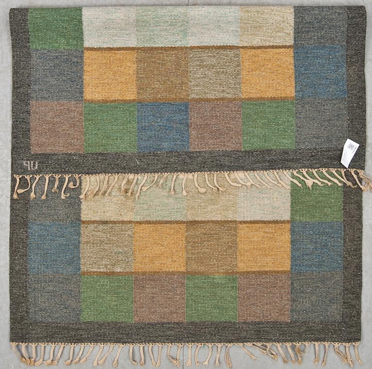 MATTA, rölakan, signerad UP (Ulla Parkdahl). Ca 200 x 137 cm.