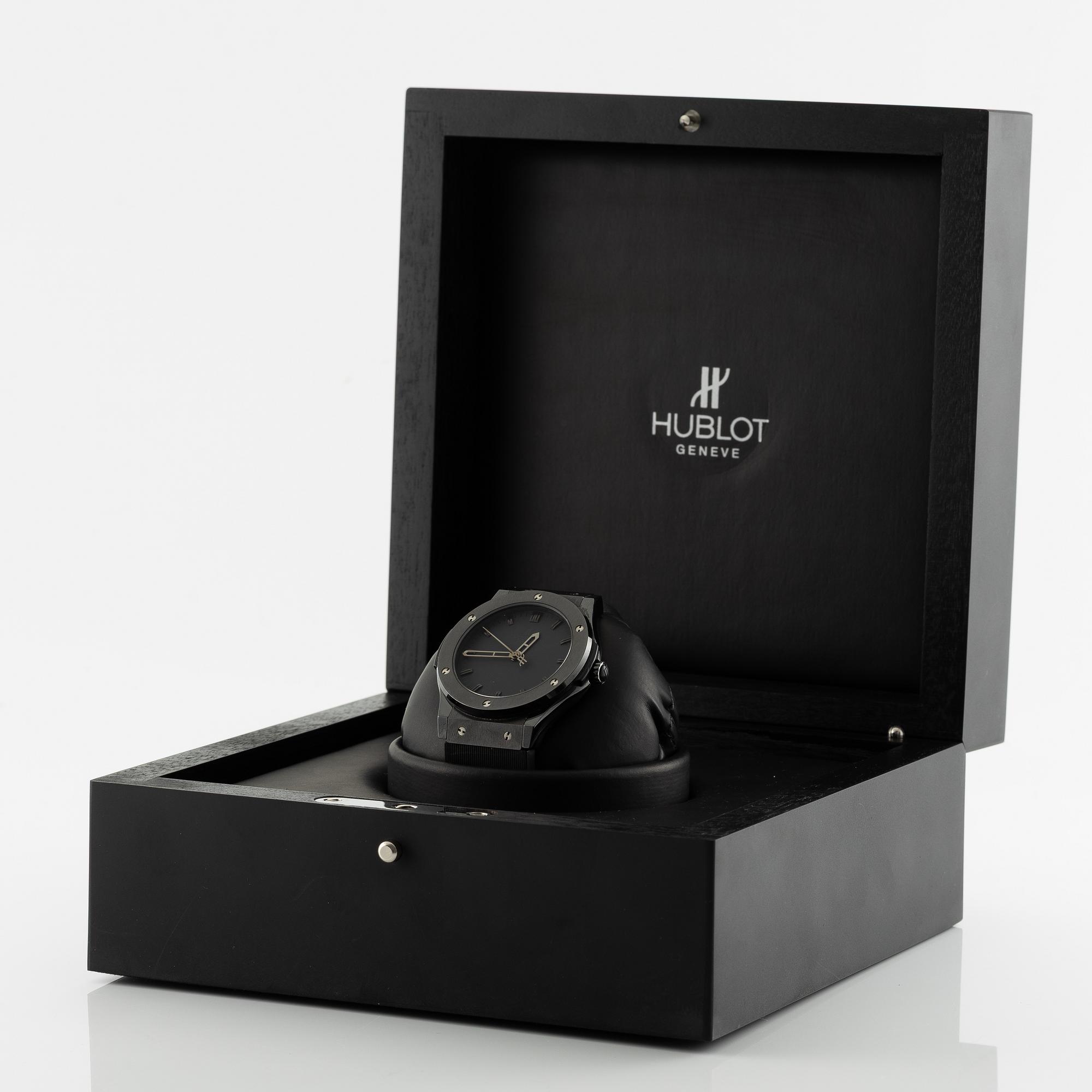 Hublot, Classic Fusion, "All Black", "Limited Edition", ca 2009.