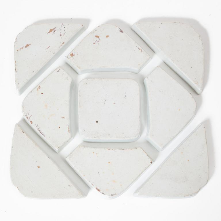 Cabaret, porslin, Kina, 1900-tal.