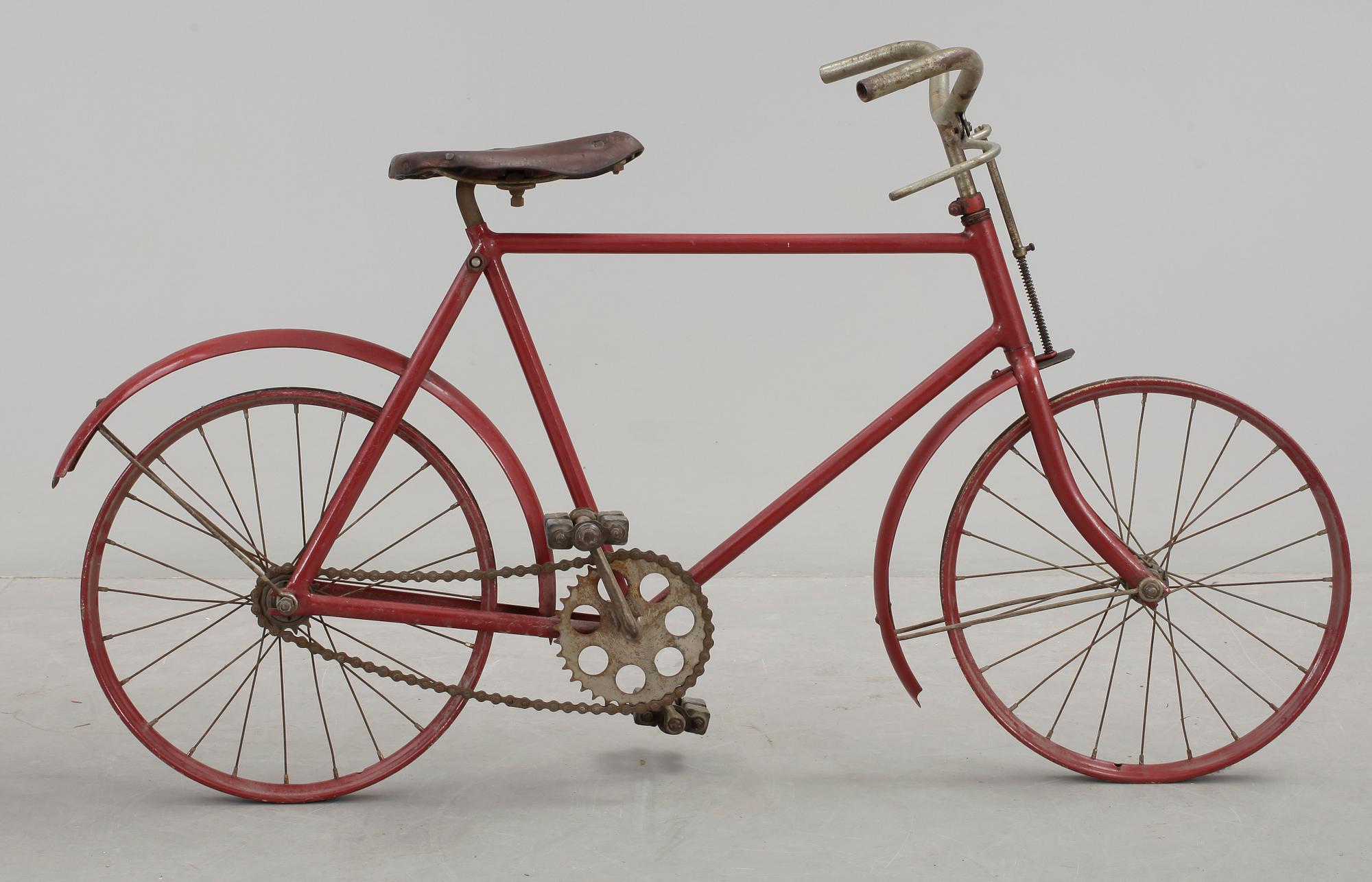 BARNCYKEL, plåt, 1920/30-tal.