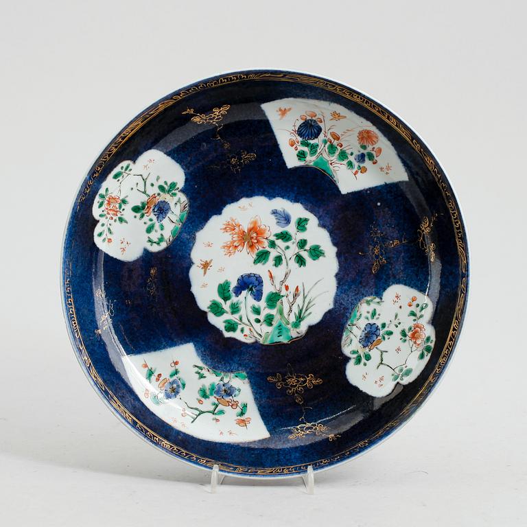 SKÅLFAT, porslin, Kina, 1700-/1800-tal.