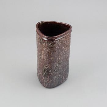 Stig Lindberg, a stoneware vase, signed, Gustavsberg, Sweden.