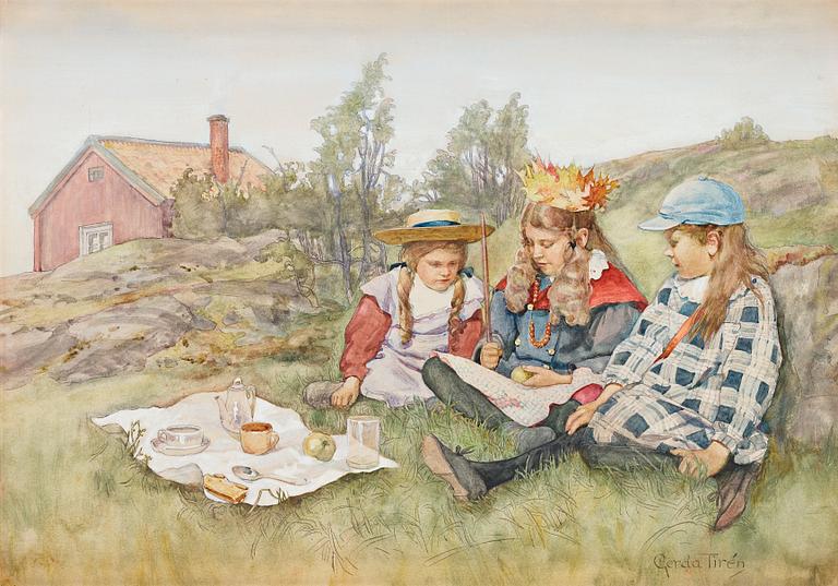 Gerda Tirén, Picknick.