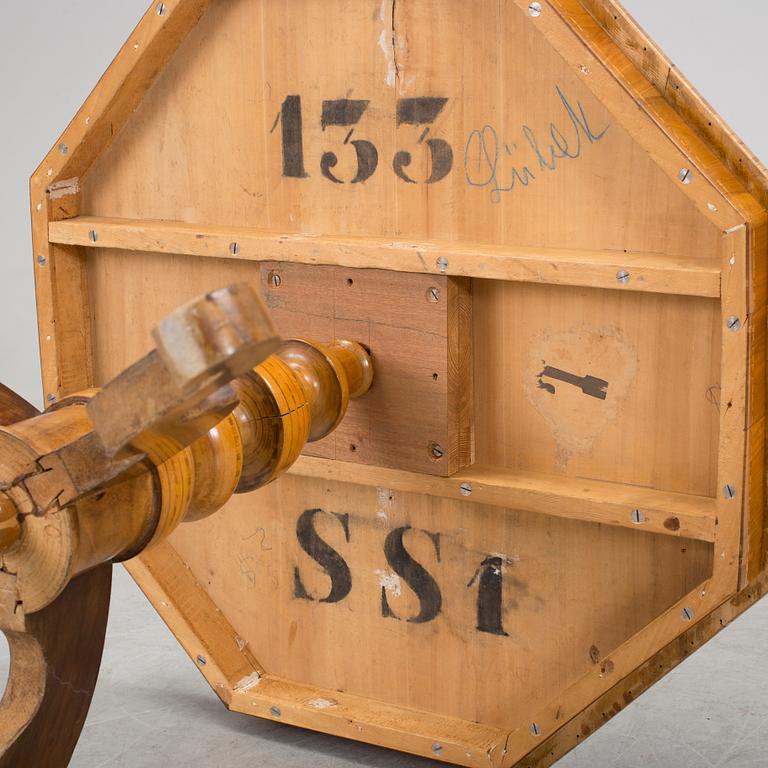 a neo rennaissance table from the late 1800's, possibly from Italy.