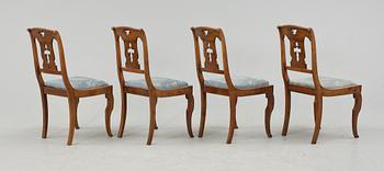 STOLAR, 4 st, senempire, 1800-talets första hälft.