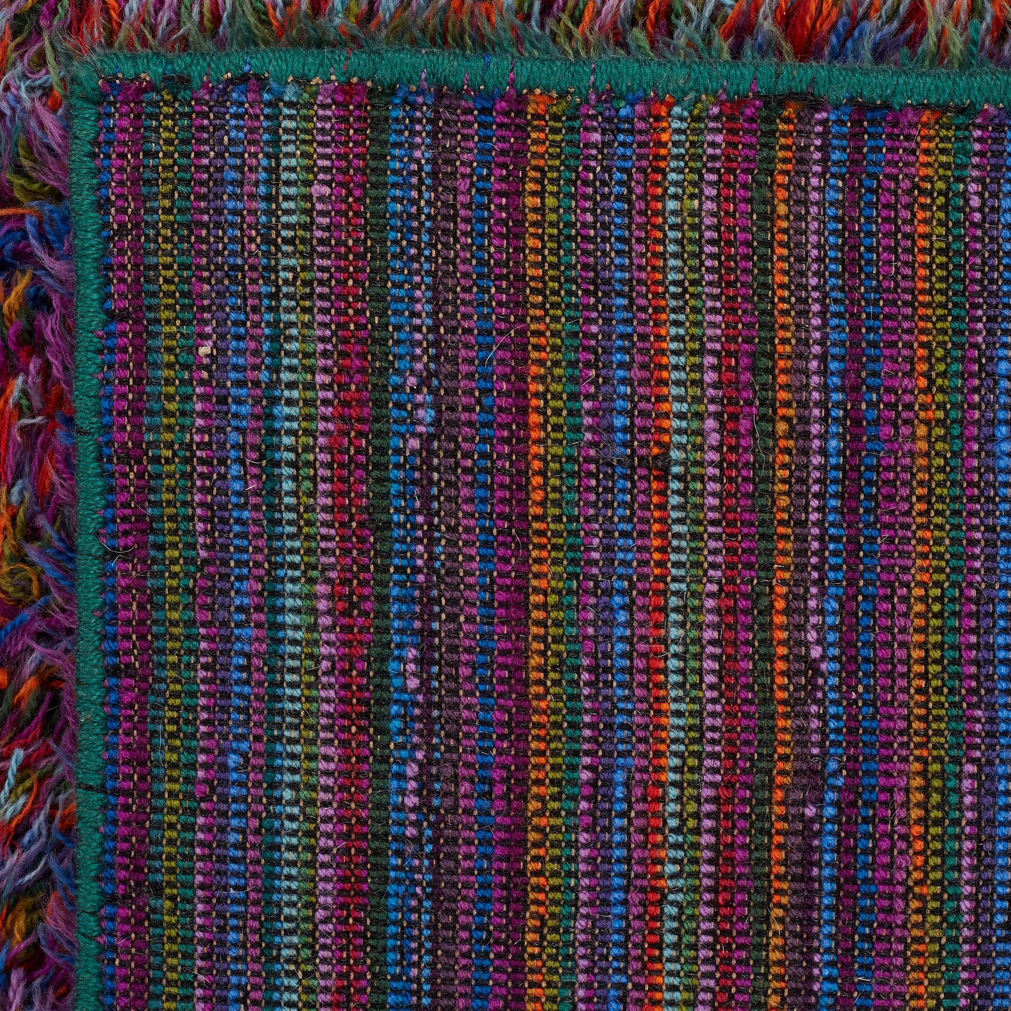 Agda Österberg, MATTO, "Composition 334", criterionrya (AVA-rya), pile, ca 230,5 x 378,5 cm, Agda Österberg.