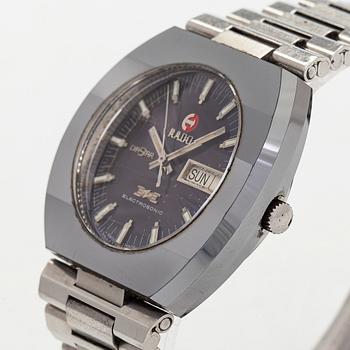 Rado, Diastar, Electrosonic, wristwatch, 38 mm.
