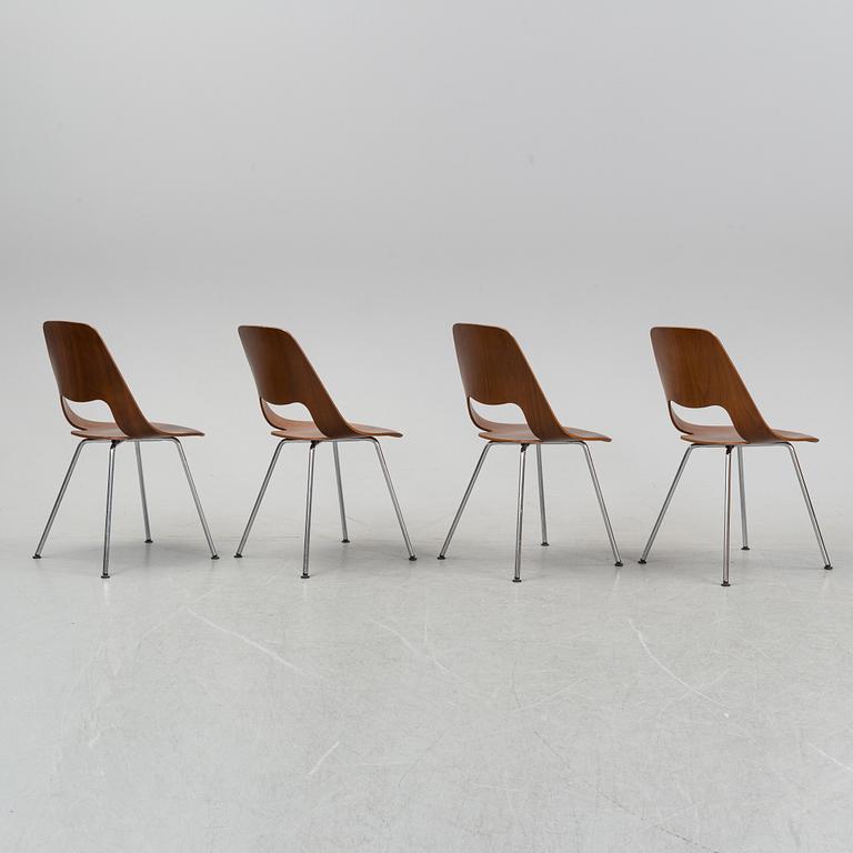 ALFREDO HÄBERLI, four 'Jill' chairs, Vitra, 2012.
